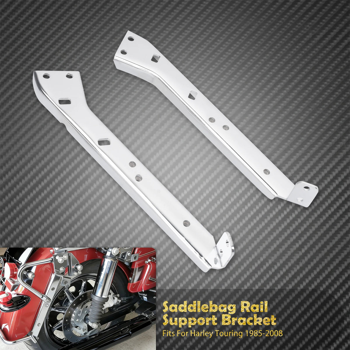 Support de Rail de Sacoche (Saddlebag Rail Support) - Harley-Davidson Touring FLT/FLH 1985-2008 – photo 8/8