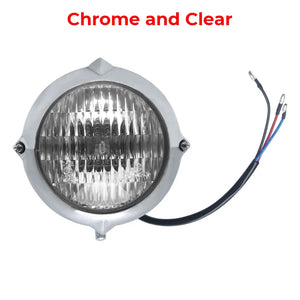 Phare rétro 4,5 pouces pour Harley custom - vue 10