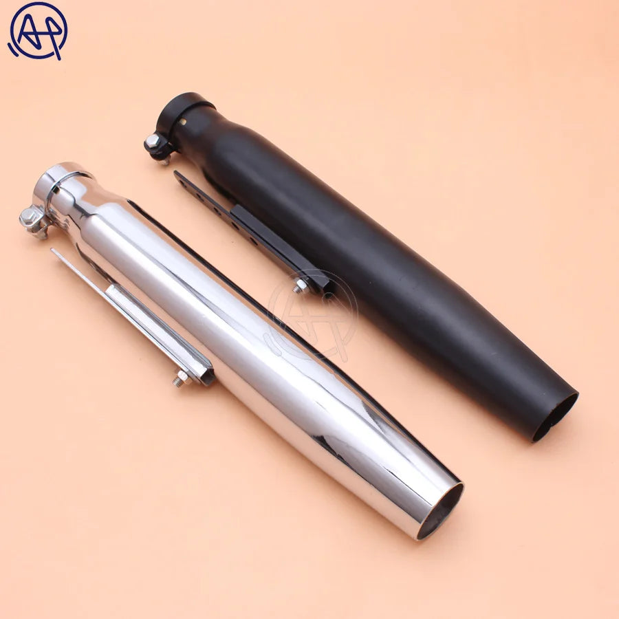 Silencieux slip-on conique universel pour Harley bobber chopper - vue 1