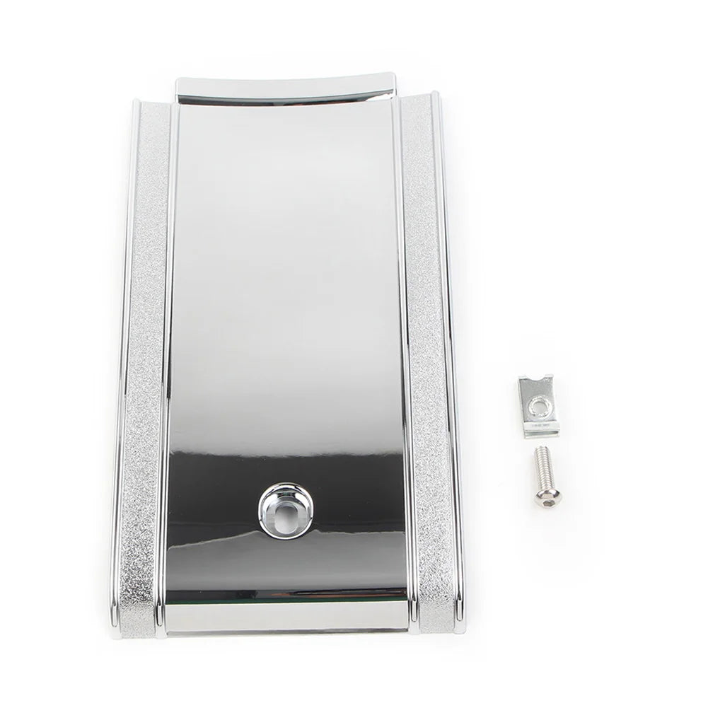 Cache de tableau de bord inférieur chromé pour Harley Softail - vue 6
