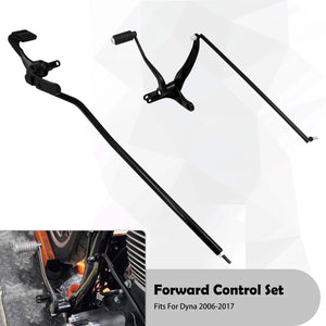 Kit complet commandes avancées, repose-pieds, biellettes et leviers en aluminium pour Harley-Davidson Sportster XL 883, 1200, 48, Iron, Softail, Dyna FXBB – photo 15/15
