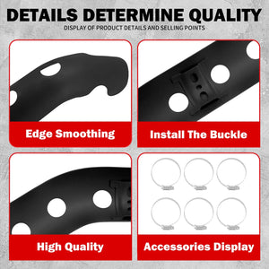 Caches Thermiques de Tubes d'Échappement (Heat Shield) - Harley-Davidson Sportster XL 2004-2022 – photo 5/7