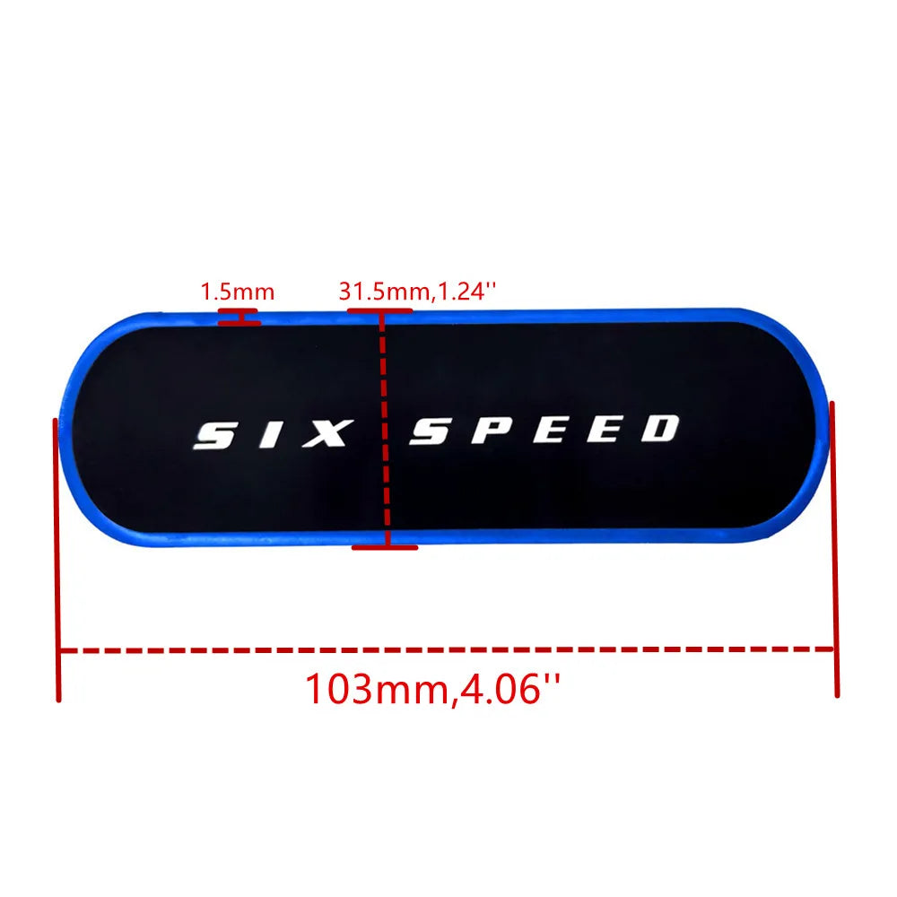 Insert Six Speed pour cache de boîte Harley Touring M8 - vue 3