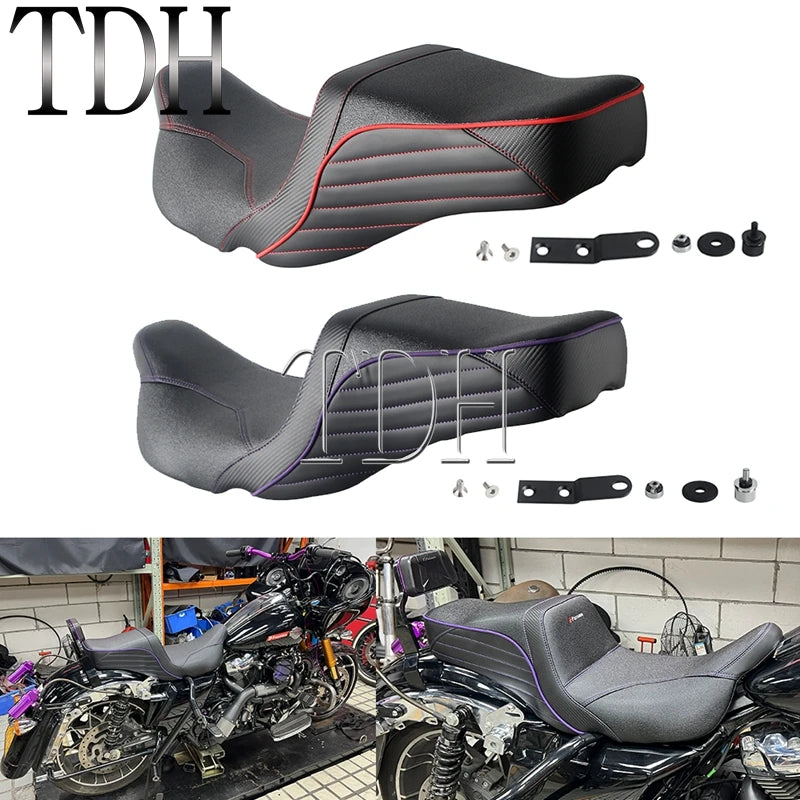 Selle Step-Up conducteur/passager pour Harley-Davidson Touring (2008-2025)