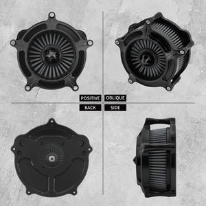 Filtre à air noir pour moteur de moto Harley-Davidson - vue 2