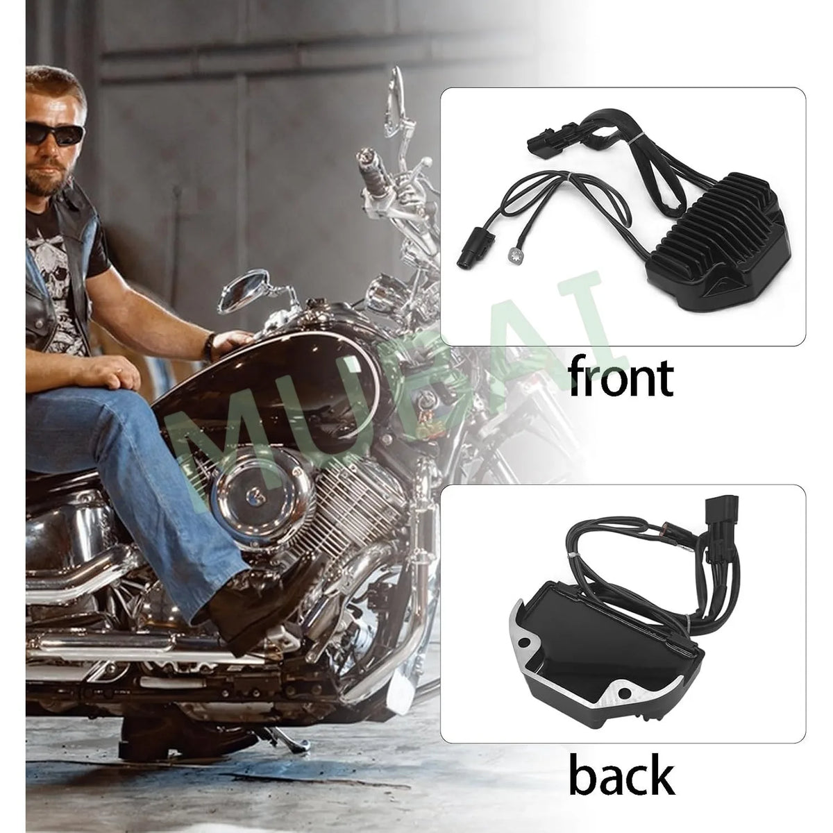 Régulateur de tension pour Harley V-Rod 2002-2007 - vue 6