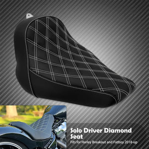 Selle Solo Diamant Profil Bas - Harley-Davidson Softail Breakout, Fat Boy (FXBRS/FLSTF) 2018-2025 – photo 8/8