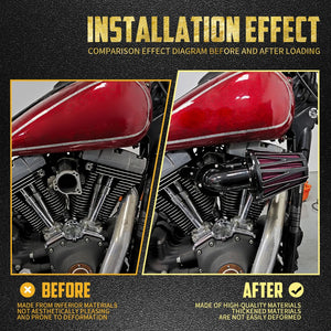 Filtre à Air CNC Haute Performance - Harley-Davidson Touring, Softail, Sportster, Dyna – photo 5/14