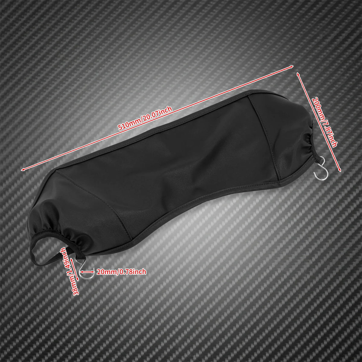 Housse de Protection de Réservoir en Vinyle avec Broderie - Harley-Davidson Touring 1997-2017 – photo 6/7