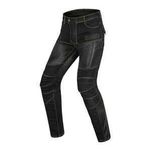 Pantalon moto homme anti-chute façon jean - vue 32
