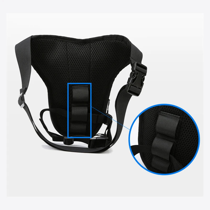Sac banane moto multifonction - vue de face - vue 5