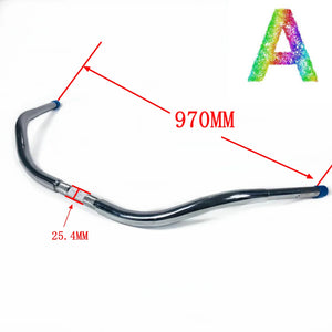 Guidon beach bar pour Harley Softail Dyna Road King - vue 2