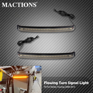 Feu LED de sacoche clignotant/défilant/stop - Harley Touring Road King, Electra Glide, FLHX 2008-2013 – photo 1/6