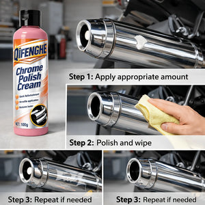 Crème de polissage chromes pour Harley Davidson - vue 3