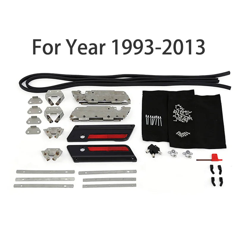 Kit de charnières et loquets pour sacoches rigides Harley Touring - vue 8