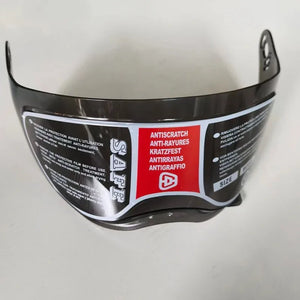 Casque moto intégral noir aérodynamique - vue de profil - vue 7