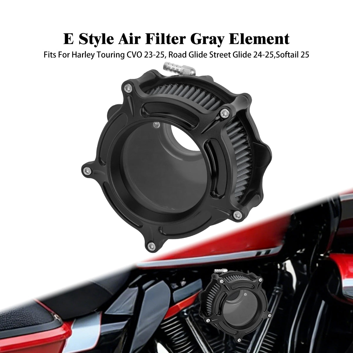 Filtre à Air Sport (Air Cleaner) - Harley-Davidson Touring CVO/Road Glide/Street Glide 2023-2025 & Softail 2025 – photo 10/20