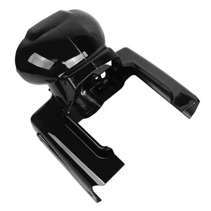 Cache de nacelle de compteur noir pour Harley Road Glide - vue 1