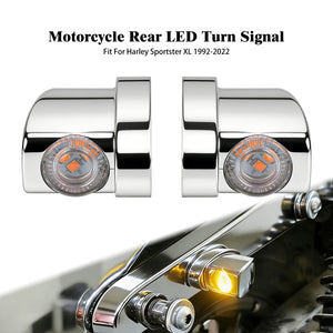 Mini clignotant arrière LED ambré pour Harley-Davidson Sportster - vue 9