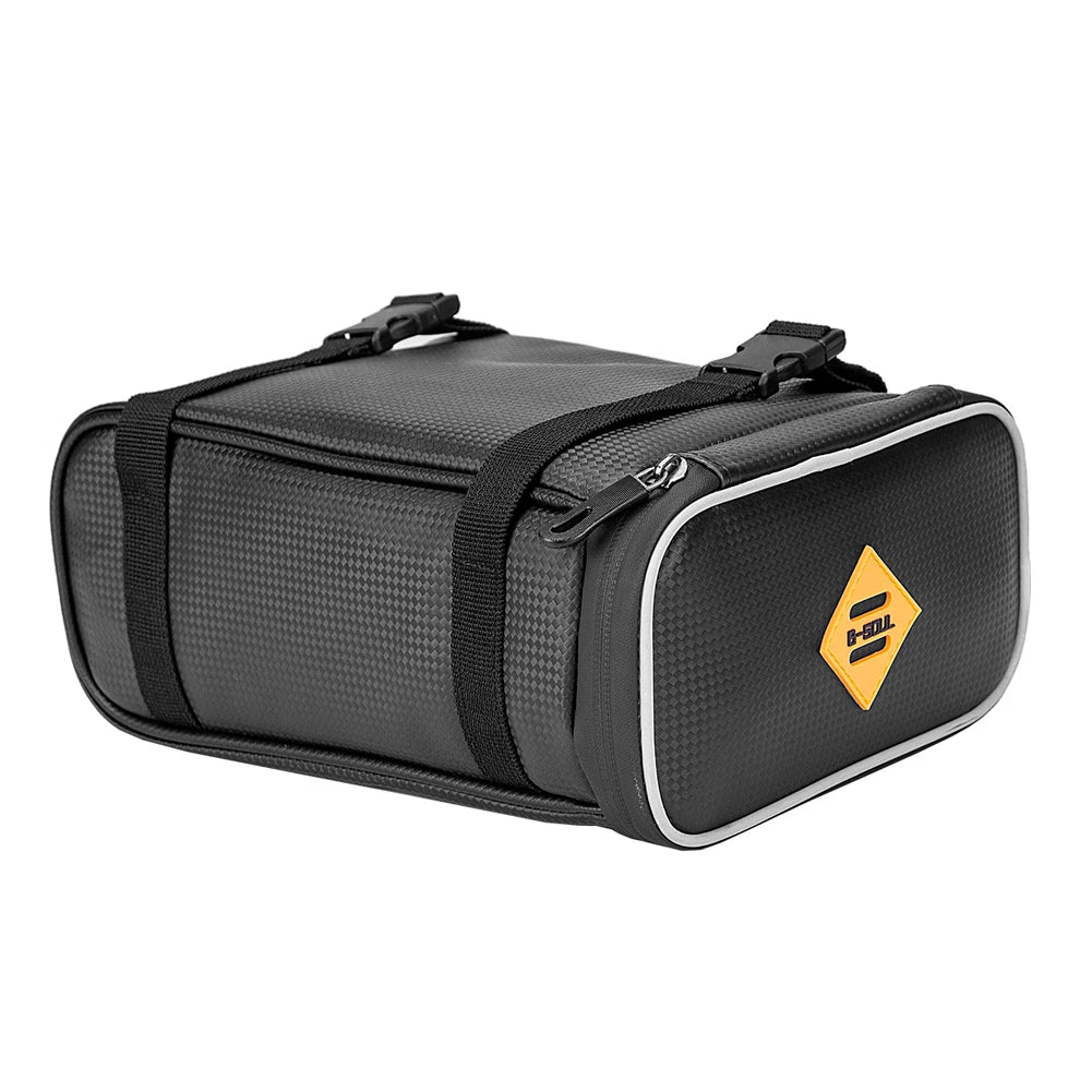 Sacoche arrière noire pour porte-bagages - vue 1