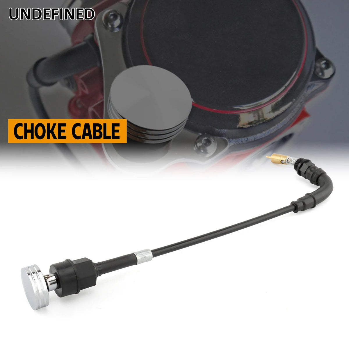 Câble de starter de carburateur réf. 27490-04 pour Harley Big Twin, Sportster 883/1200 (1988-2006)