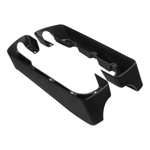 Extension noire en ABS pour sacoches rigides de Harley Touring - vue 7