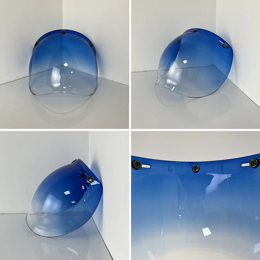 Visière Bulle Relevable pour Casque Jet Haute Résistance - vue 18