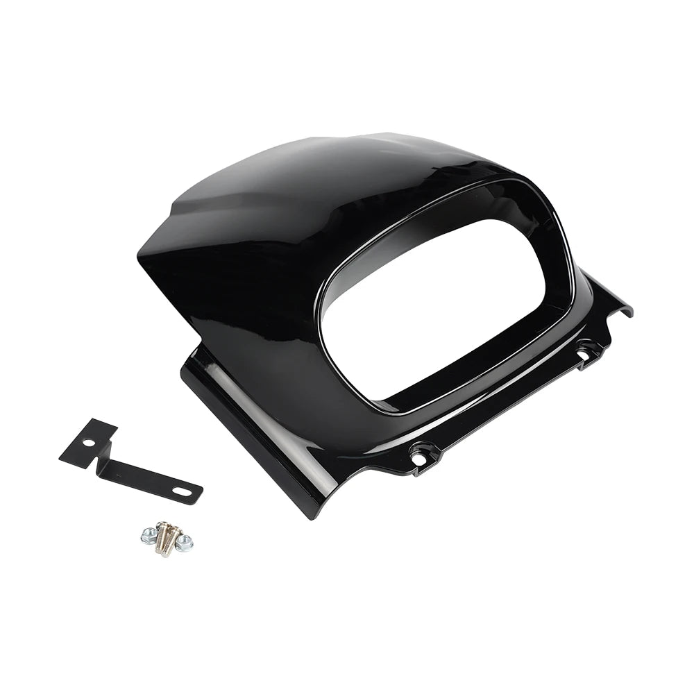 Cache de carénage noir pour phare de Harley-Davidson Fat Bob - vue 8