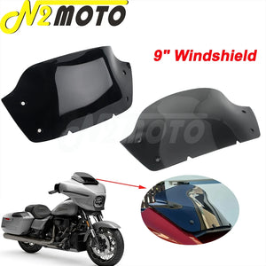 Pare-brise fumé 9 pouces pour Harley-Davidson Street Glide - vue 1