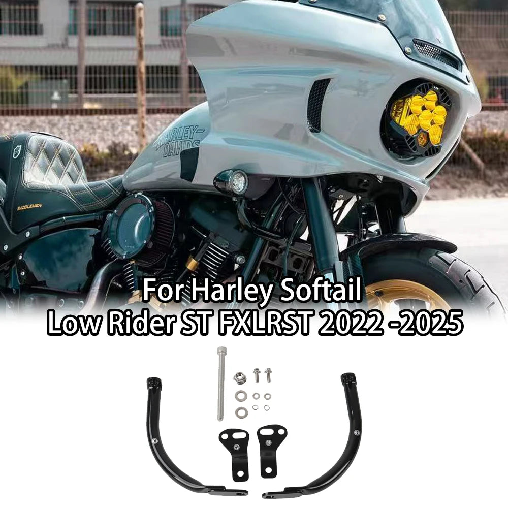 Kit de Support de Carénage Discret (Fairing Support Mount) - Harley-Davidson Softail Low Rider ST / El Diablo 2020-2024 – photo 1/8