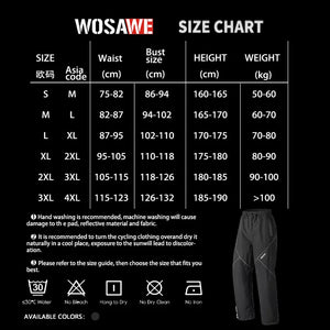 Pantalon de pluie moto WOSAWE imperméable et réfléchissant - vue 5