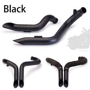 Drag pipes inox pour Harley Sportster - vue 4