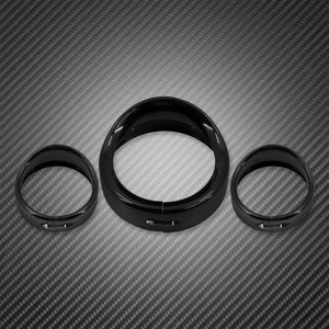 Cerclages de phare 7 pouces pour Harley Touring - vue 2