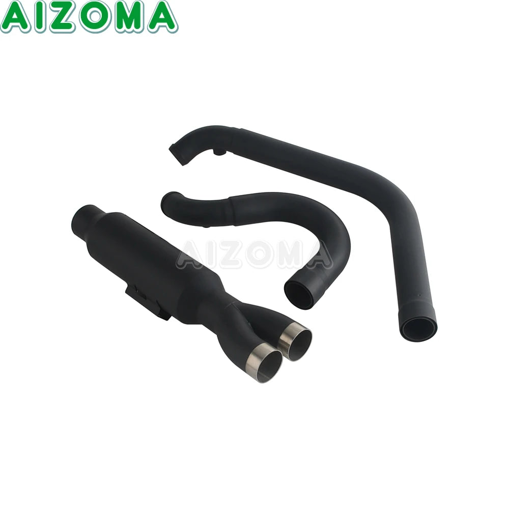 Système d'échappement complet 2-en-1 pour Harley-Davidson Dyna Fat Bob FXDF et Low Rider S FXDL/FXDLS 2006-2017 – photo 4/10