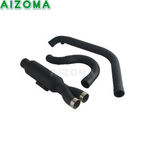 Système d'échappement complet 2-en-1 pour Harley-Davidson Dyna Fat Bob FXDF et Low Rider S FXDL/FXDLS 2006-2017 – photo 4/10