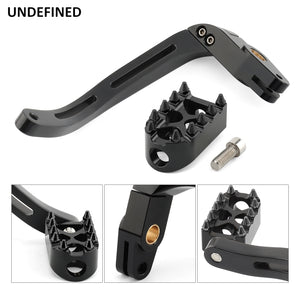 Kit levier de frein à commandes centrales avec repose-pied pour Harley-Davidson Dyna : Street Bob, Fat Bob, Wide Glide & Super Glide (1991-2017) – photo 5/14