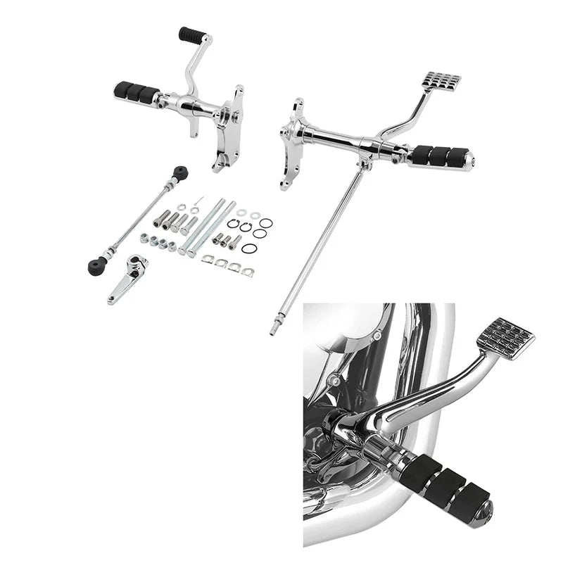Kit commandes avancées avec repose-pieds pour Harley-Davidson Sportster XL883 et 1200 1991-2003 – photo 2/8