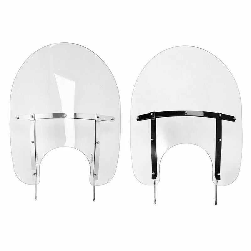 Kit de fixation de pare-brise chromé pour Harley Road King - vue 5