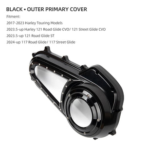 Cache de Carter Primaire (Outer Primary / Derby Cover) Aluminium - Harley-Davidson Touring Road Glide & Street Glide 2017-2024 – photo 24/24