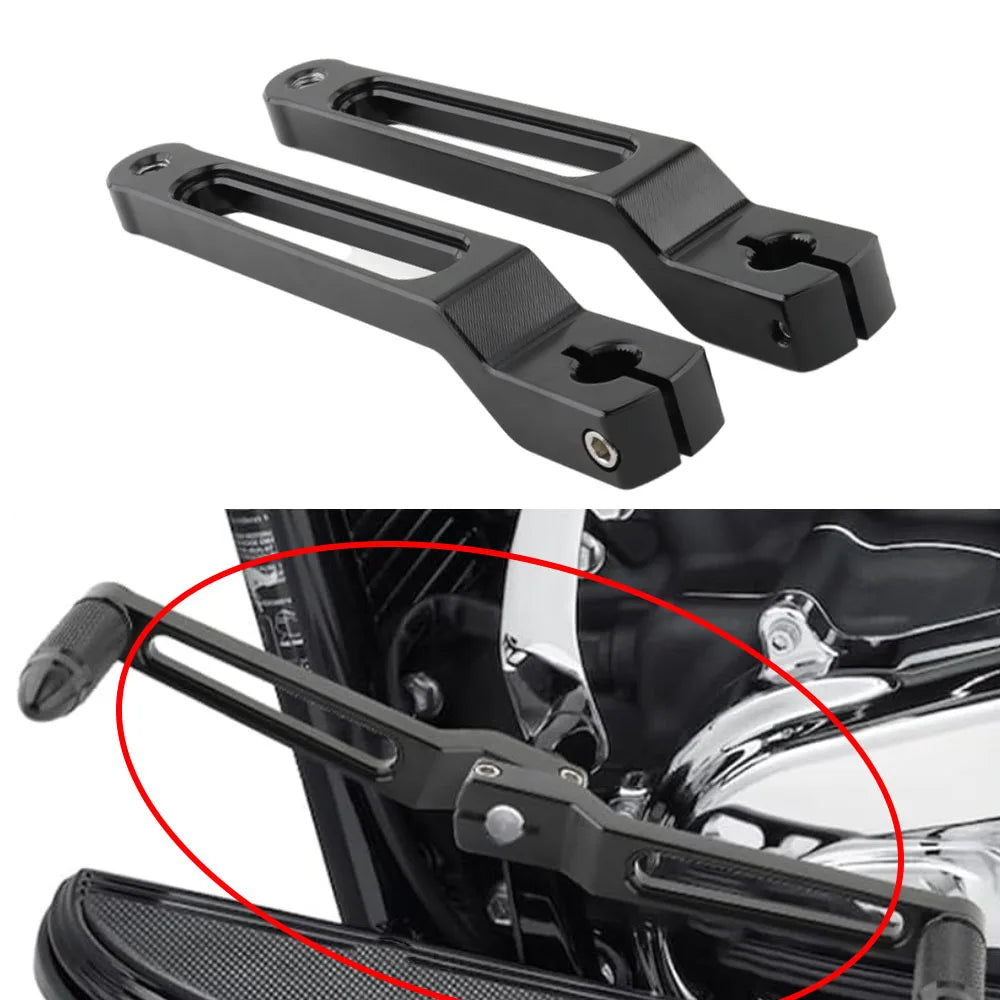 Bras de sélecteur talon-pointe pour Harley Touring - vue 1