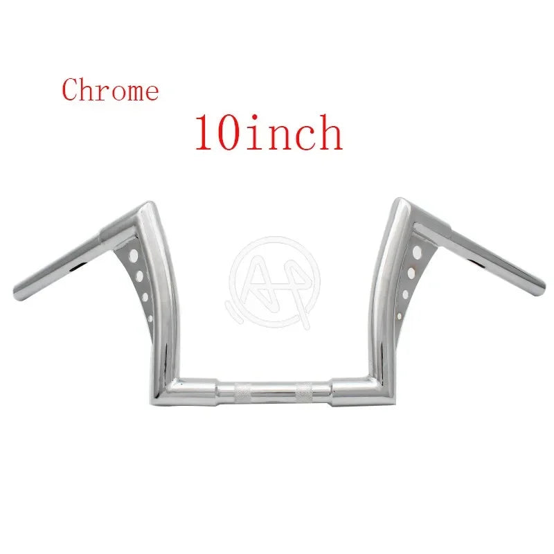Guidon ape hanger à goussets pour Harley Softail, Dyna et Sportster - vue 4
