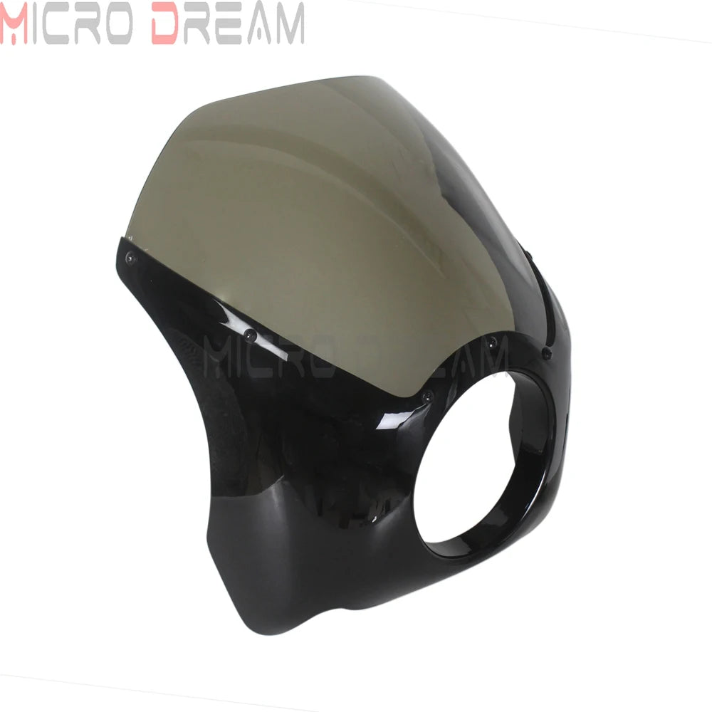 Carénage de phare avec pare-brise fumé pour moto Harley - vue 8