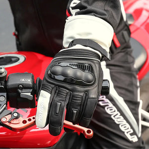 Gants moto hiver chauds MOTOWOLF - vue - vue 3