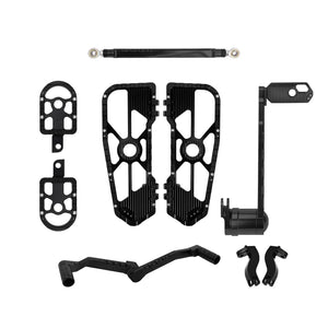 Kit de repose-pieds et levier de vitesse coloré pour Harley-Davidson Touring - vue 8