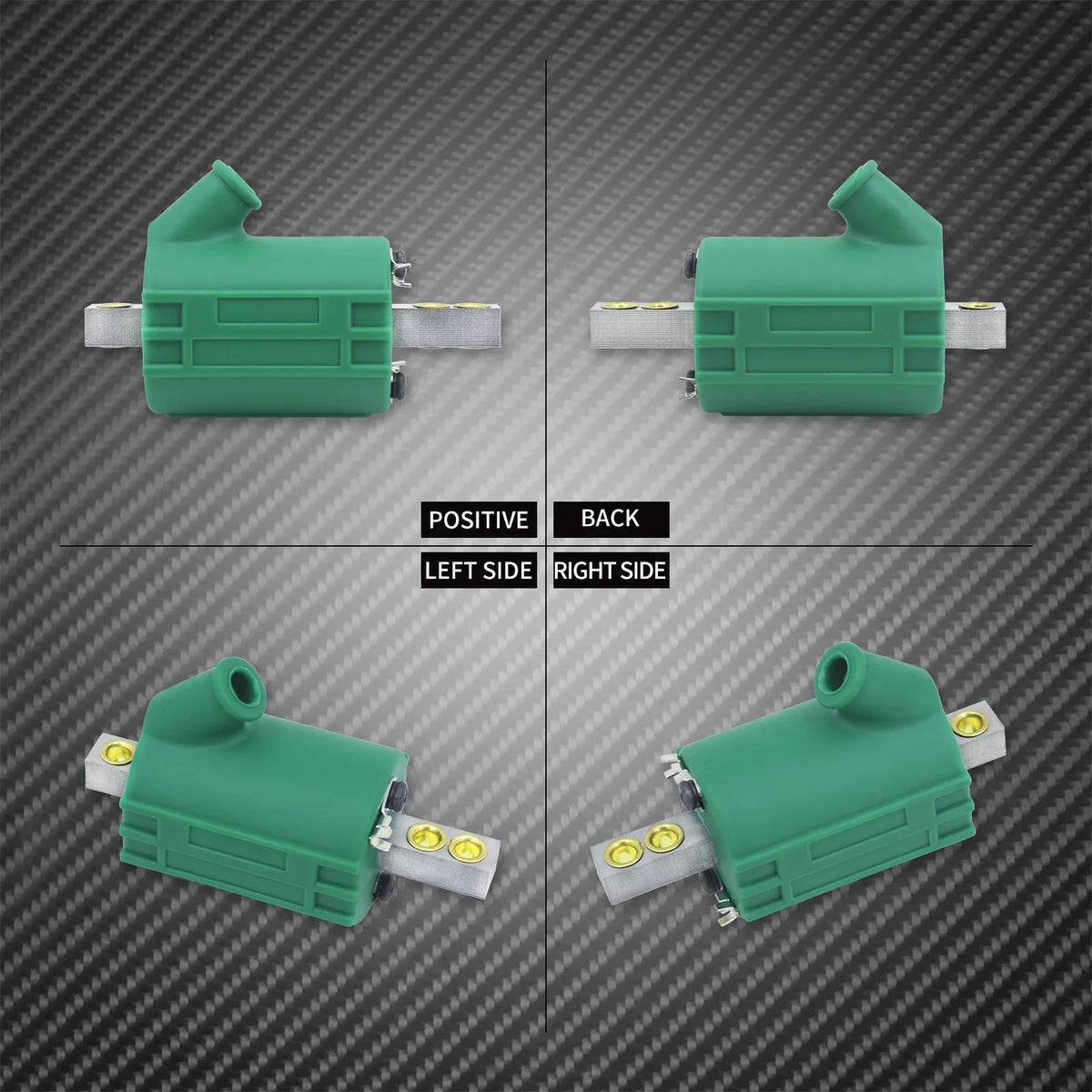 Bobine d'allumage simple étincelle 12V 3 Ohm - Harley-Davidson 1983-1998 – photo 2/7