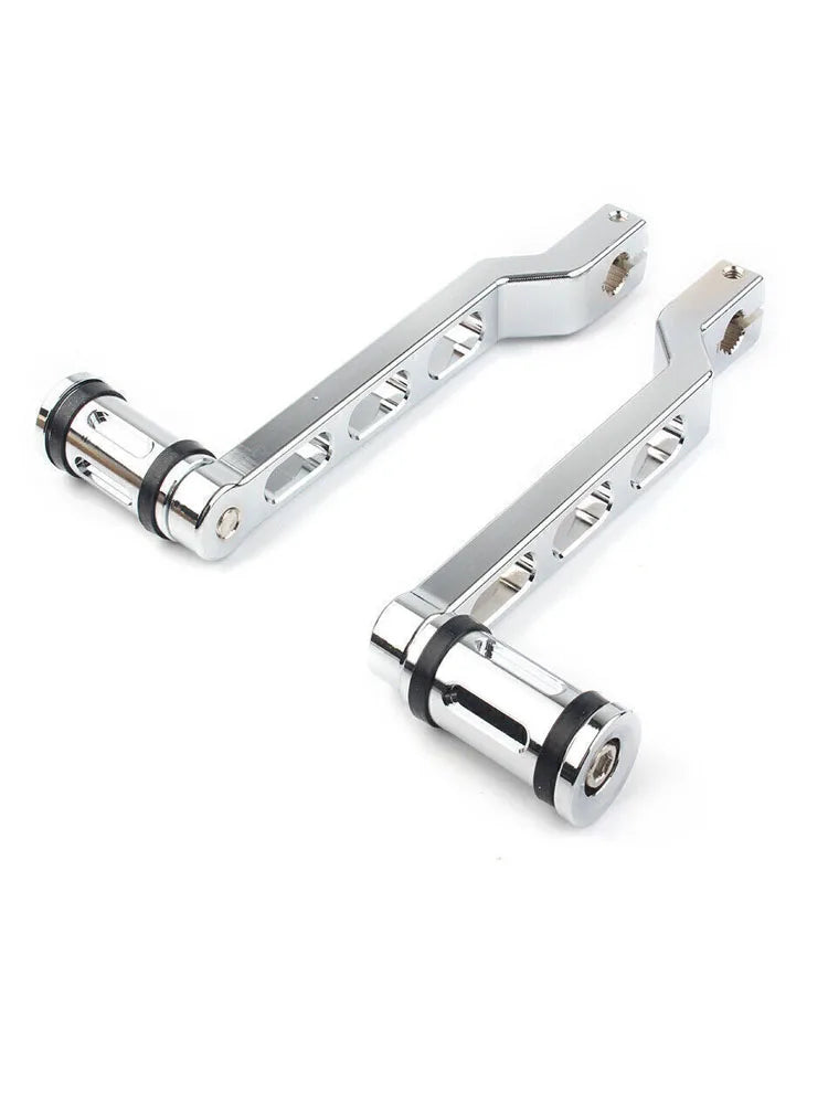 Sélecteur talon/pointe chromé pour Harley Softail et Touring FLHR/FLHX – photo 8/9