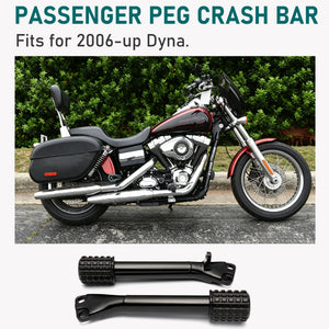 Barre de Protection avec Repose-Pieds Passager (Crash Bar) - Harley-Davidson Dyna 2006-Up – photo 2/7