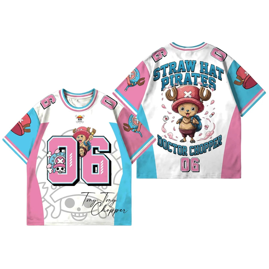 T-shirt sport imprimé 3D manga - vue 5