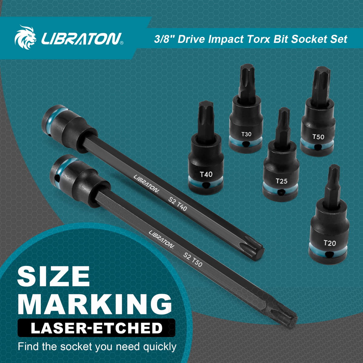 Douilles Torx à chocs 3/8 pour Harley - vue 4