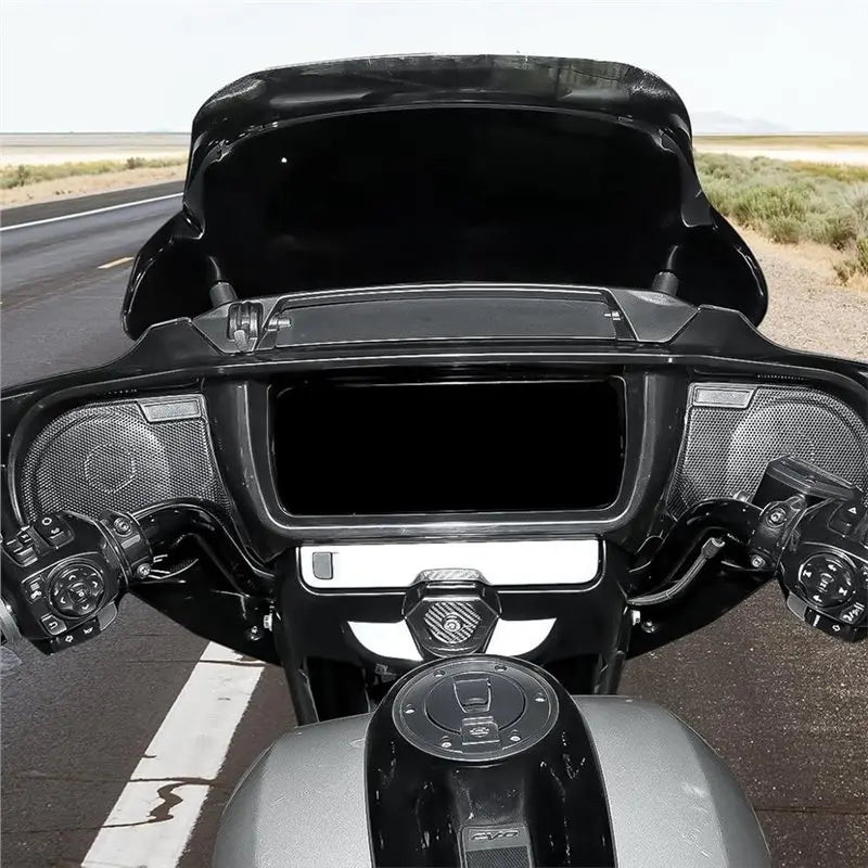 Kit de grilles maillées pour haut-parleurs de carénage avant Harley-Davidson Street Glide CVO et FLHX - vue 2